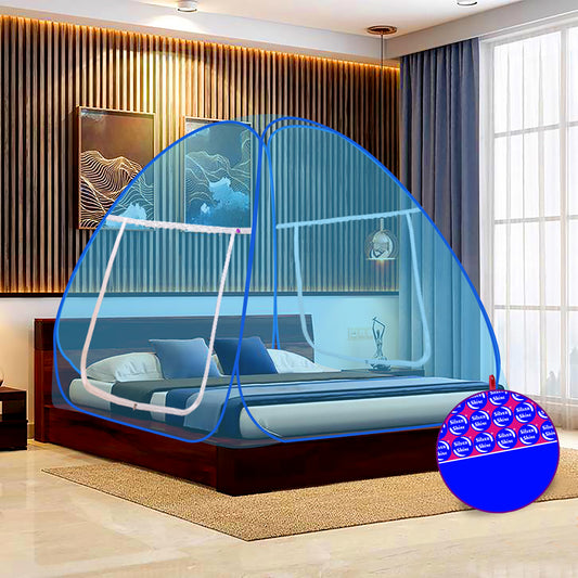 Sky Blue Mosquito Net (Double Bed)