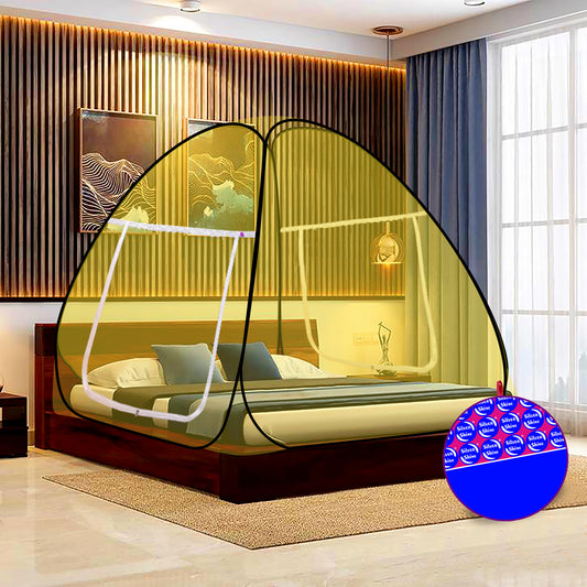 Yellow Mosquito Net (Double Bed)