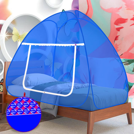 Blue Mosquito Net (Single Bed)
