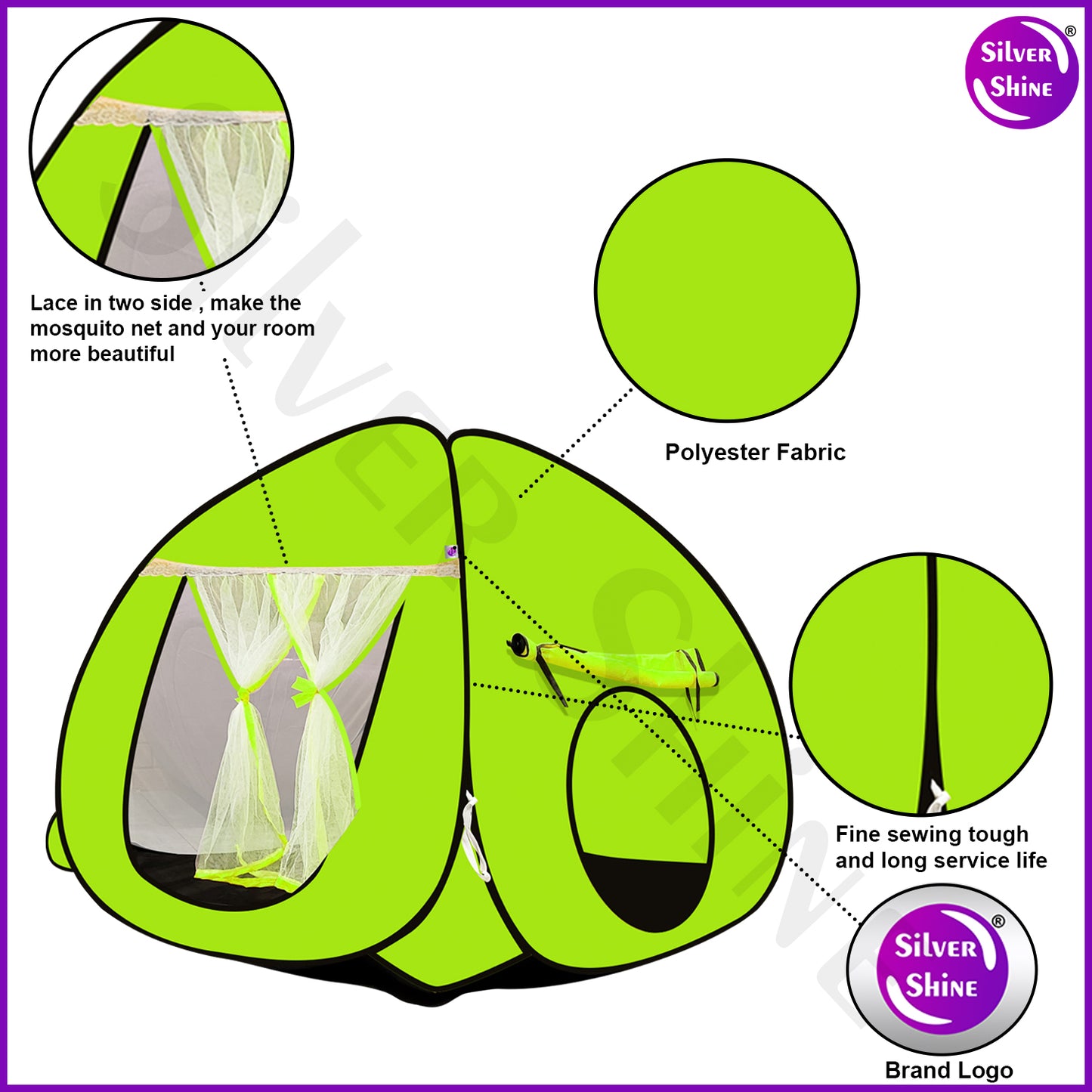 Play Tent House (Green)