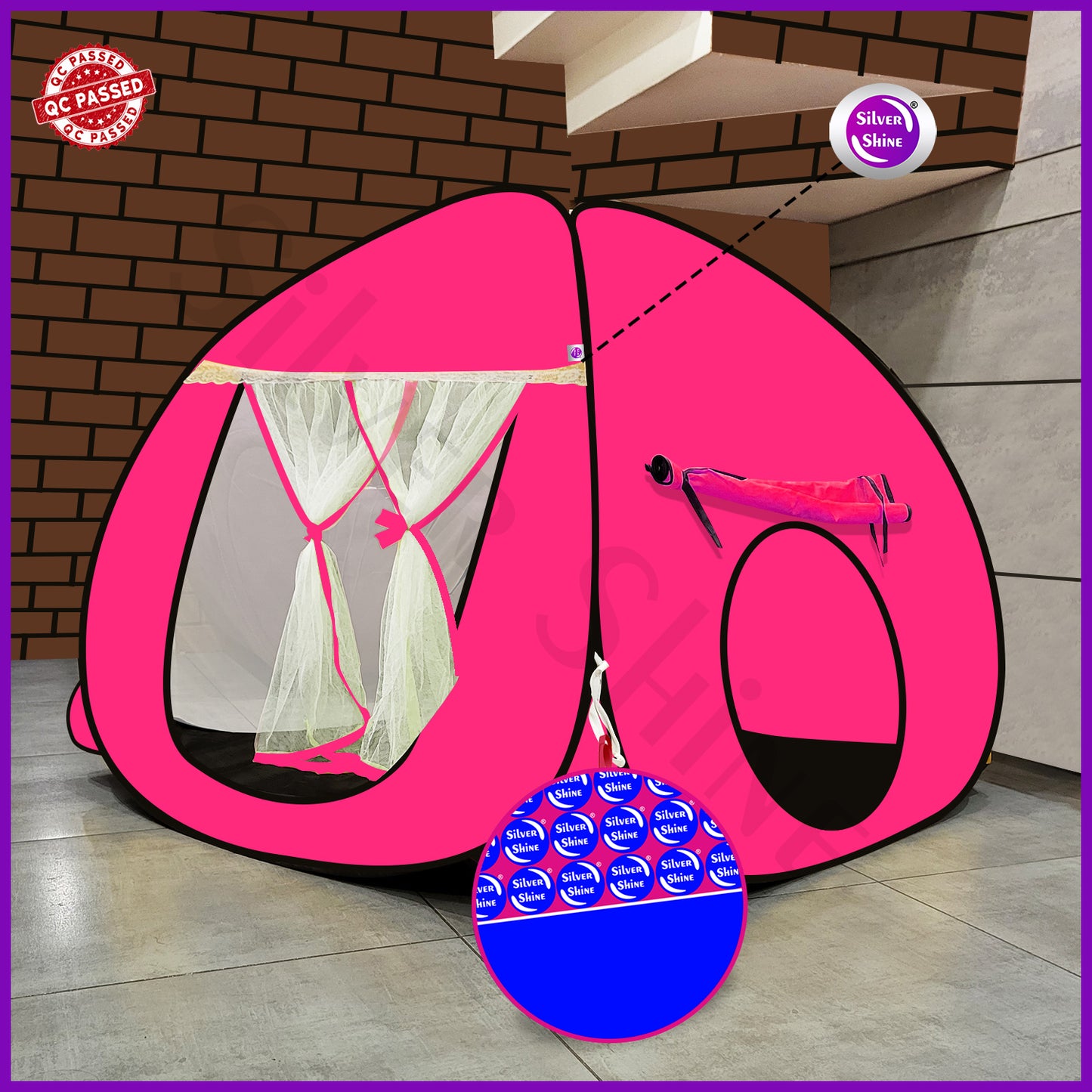 Play Tent House (Pink)