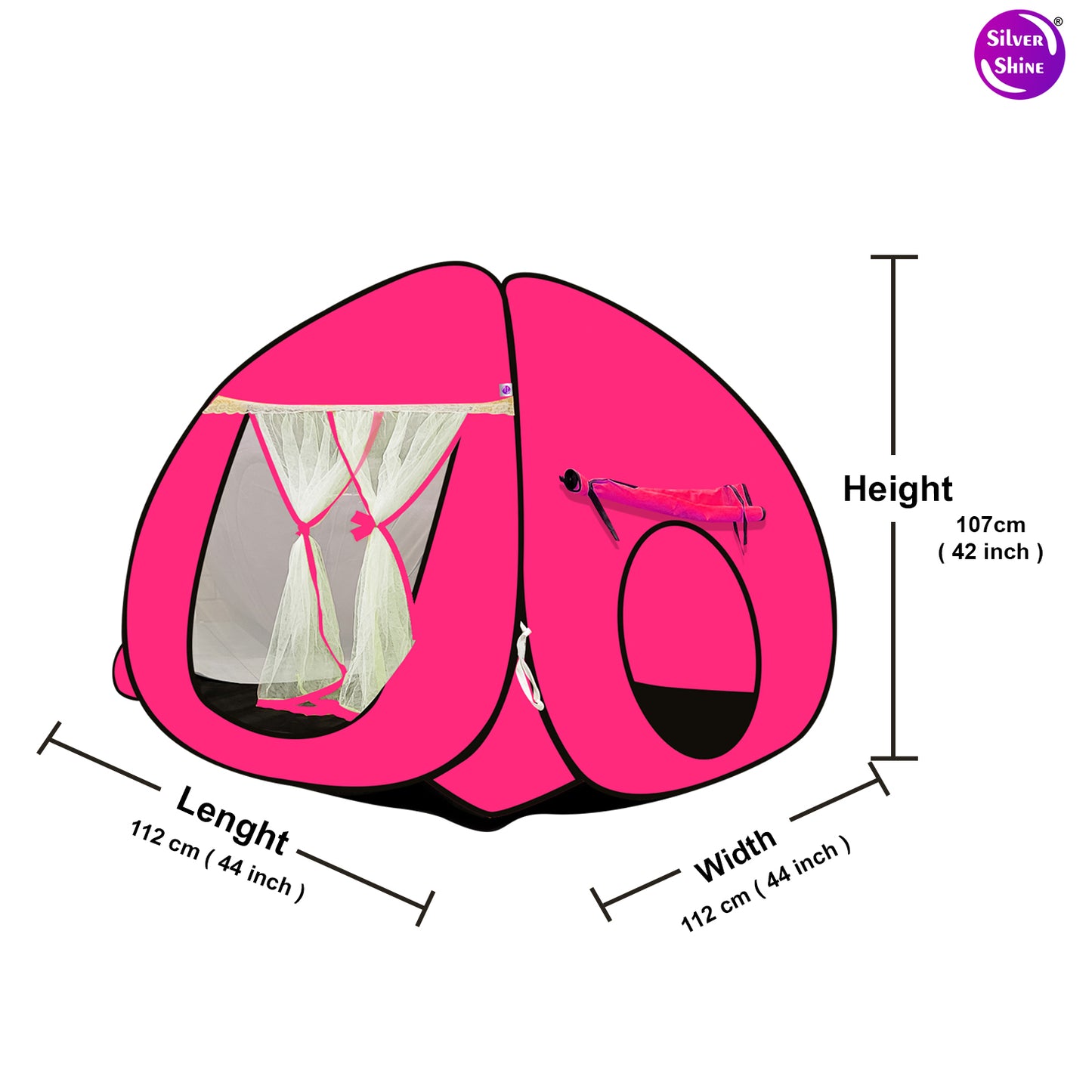 Play Tent House (Pink)
