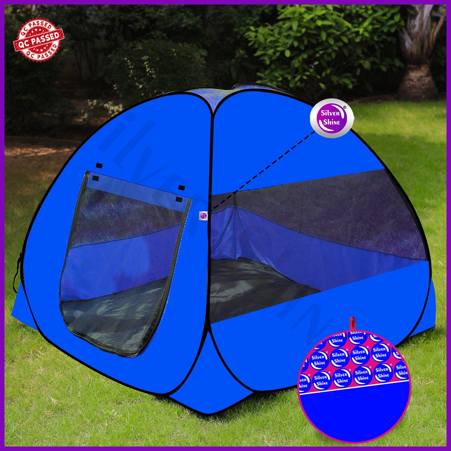 Ken Ken Play Tent House (Blue)