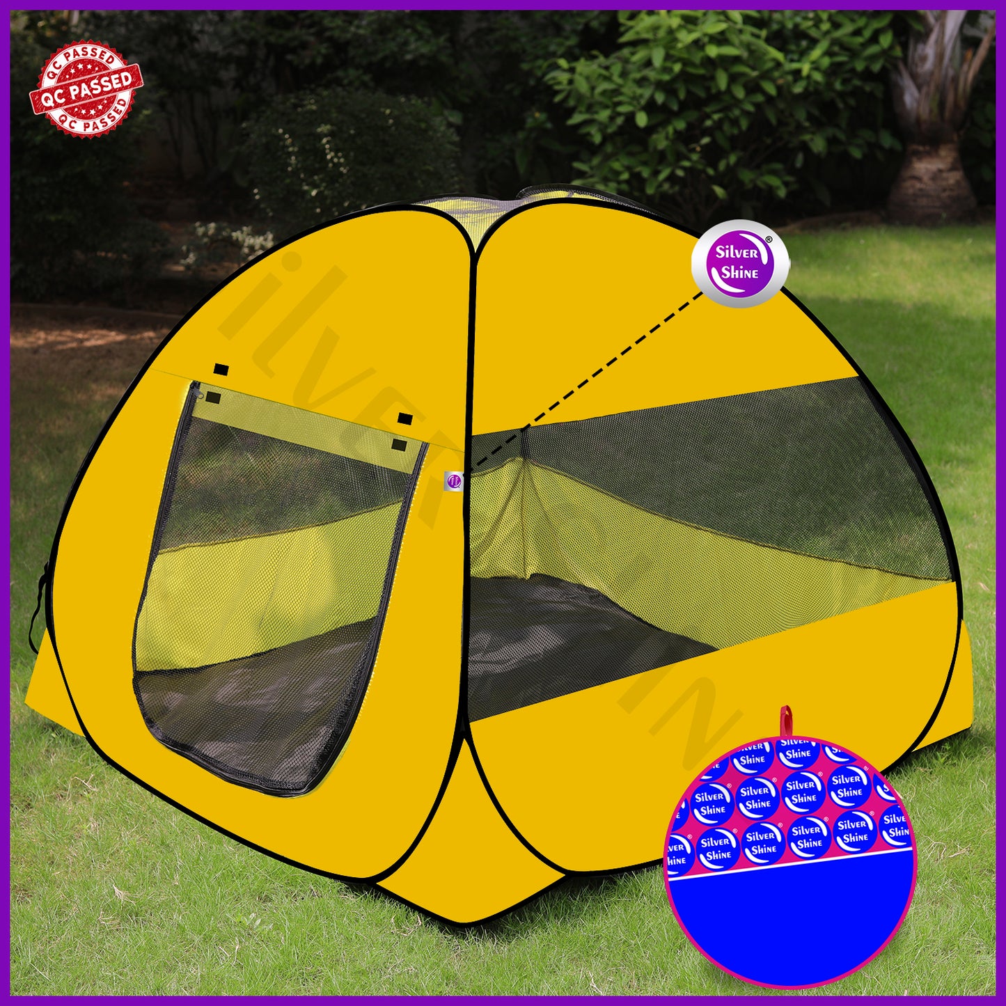 Ken Ken Play Tent House (Yellow)