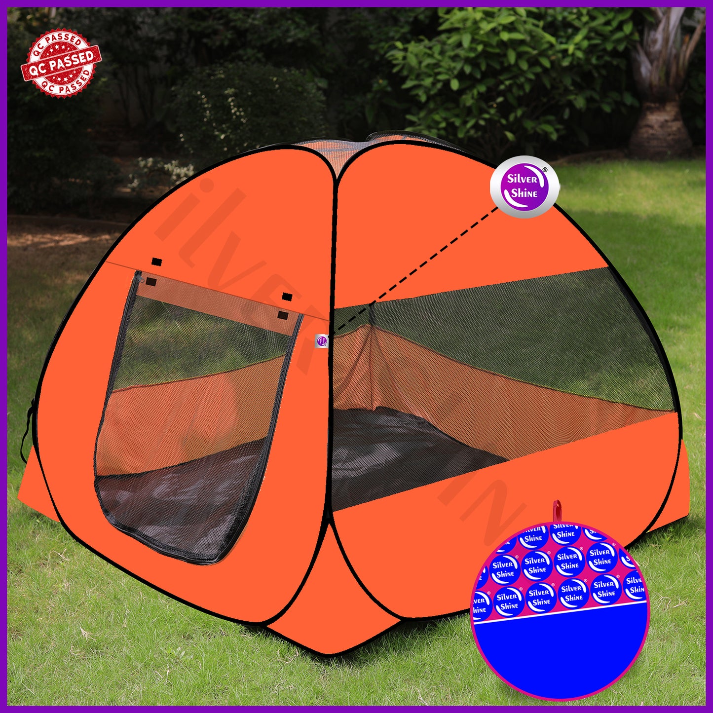 Ken Ken Play Tent House (Orange)