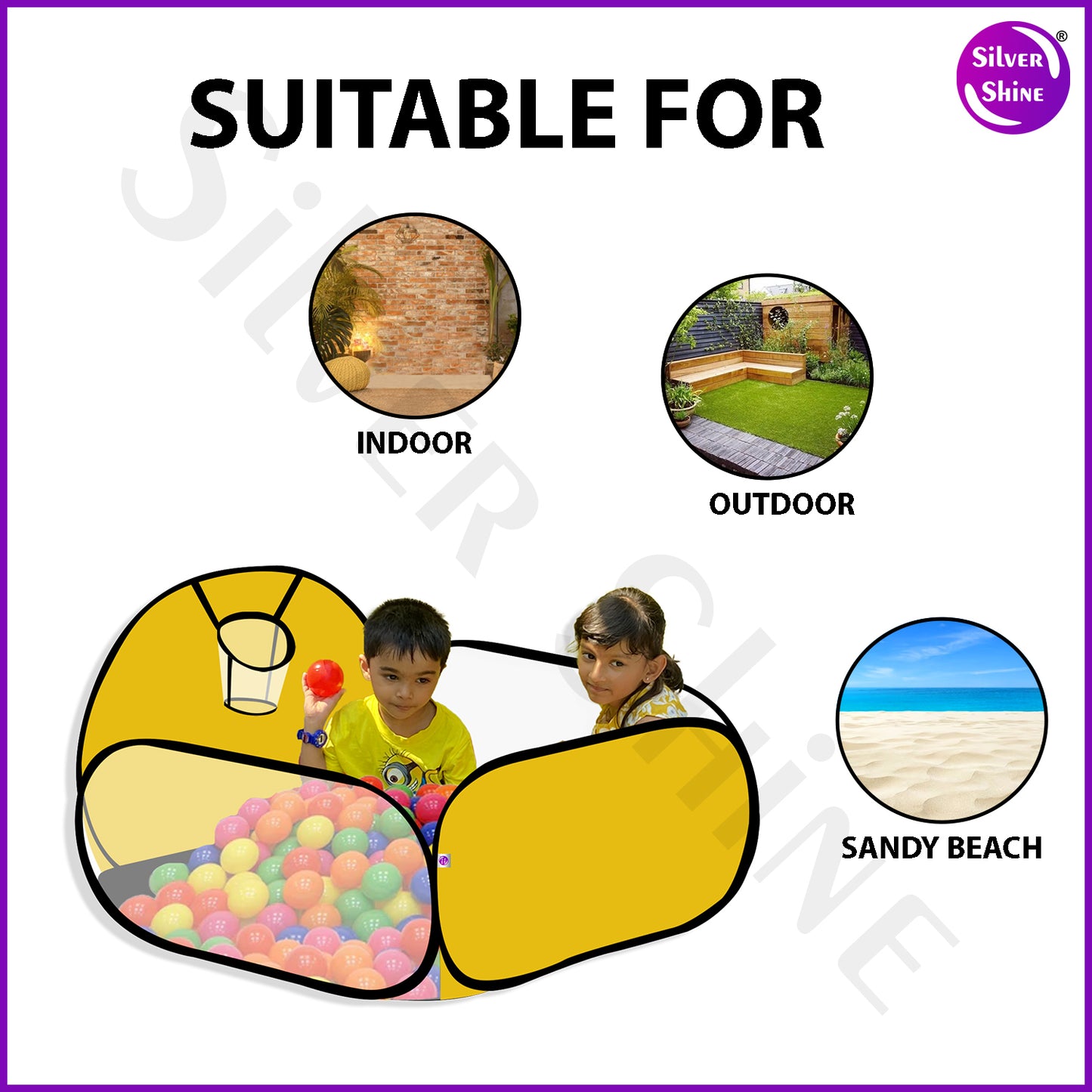 Basket Ball Pool - Yellow