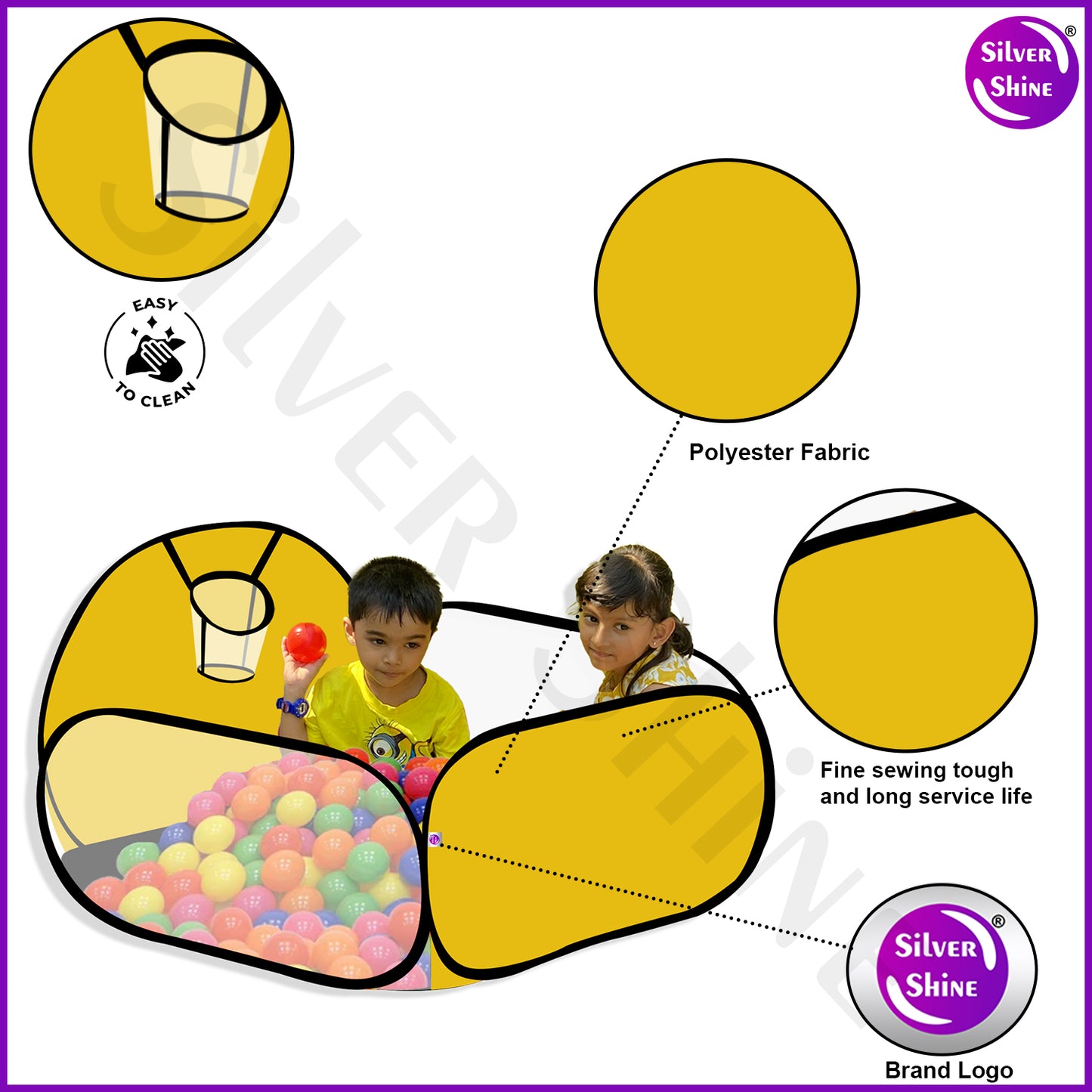 Basket Ball Pool - Yellow