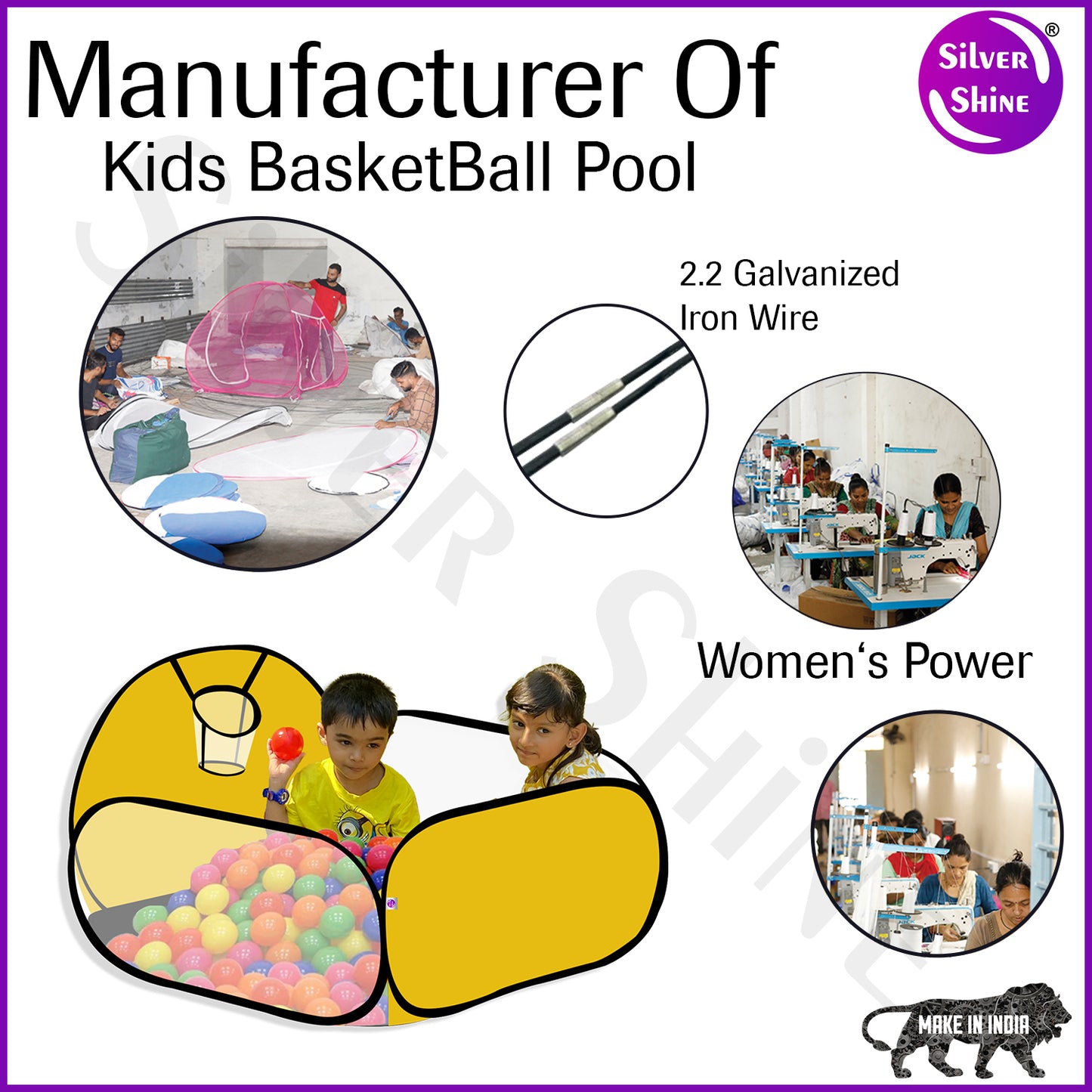 Basket Ball Pool - Yellow