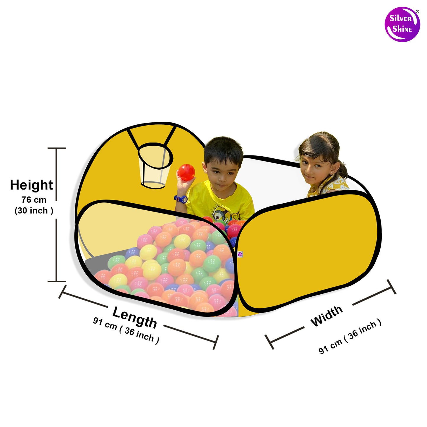 Basket Ball Pool - Yellow