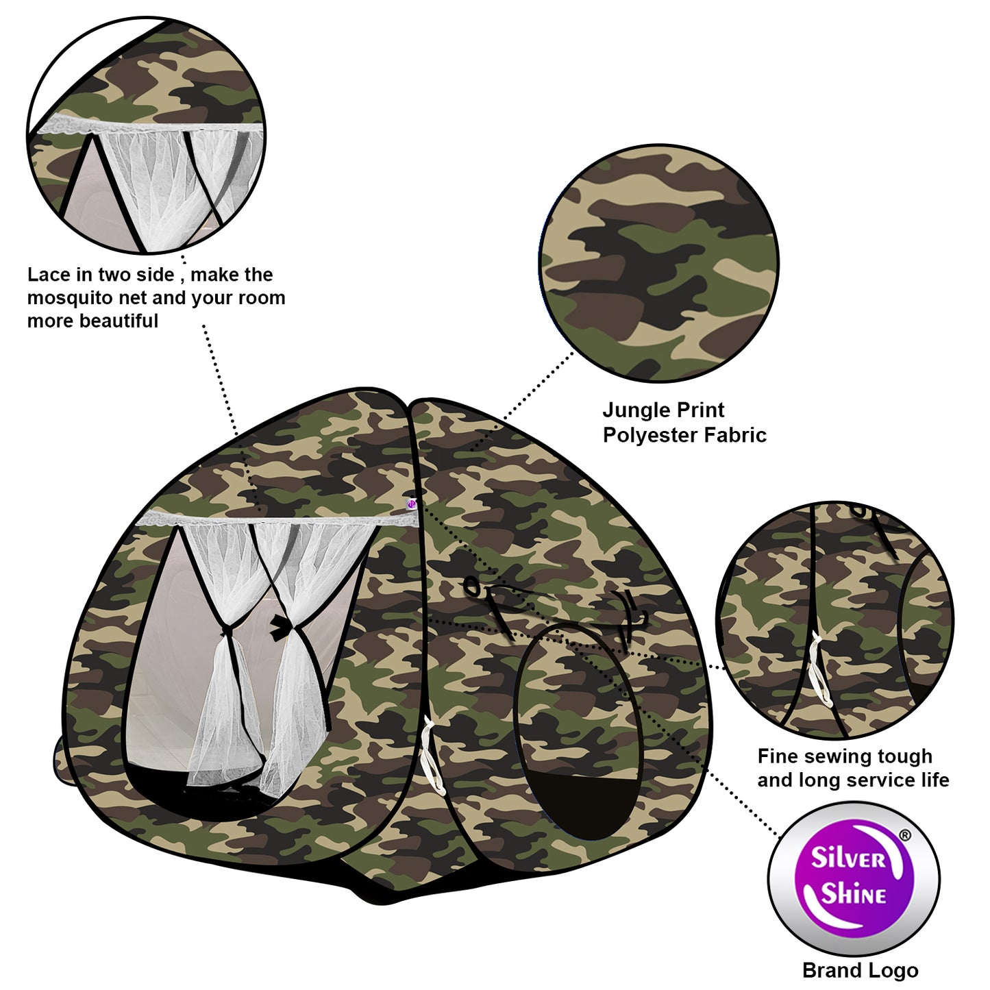 Jungle Printed Play house