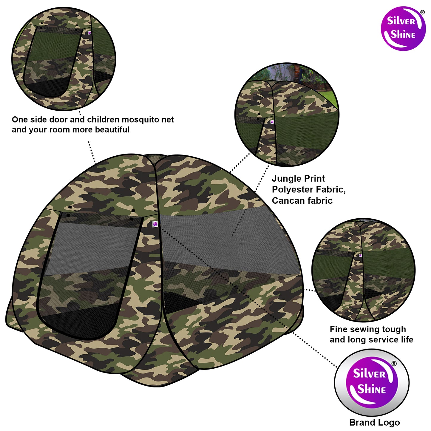 Jungle Printed Ken Ken Play house