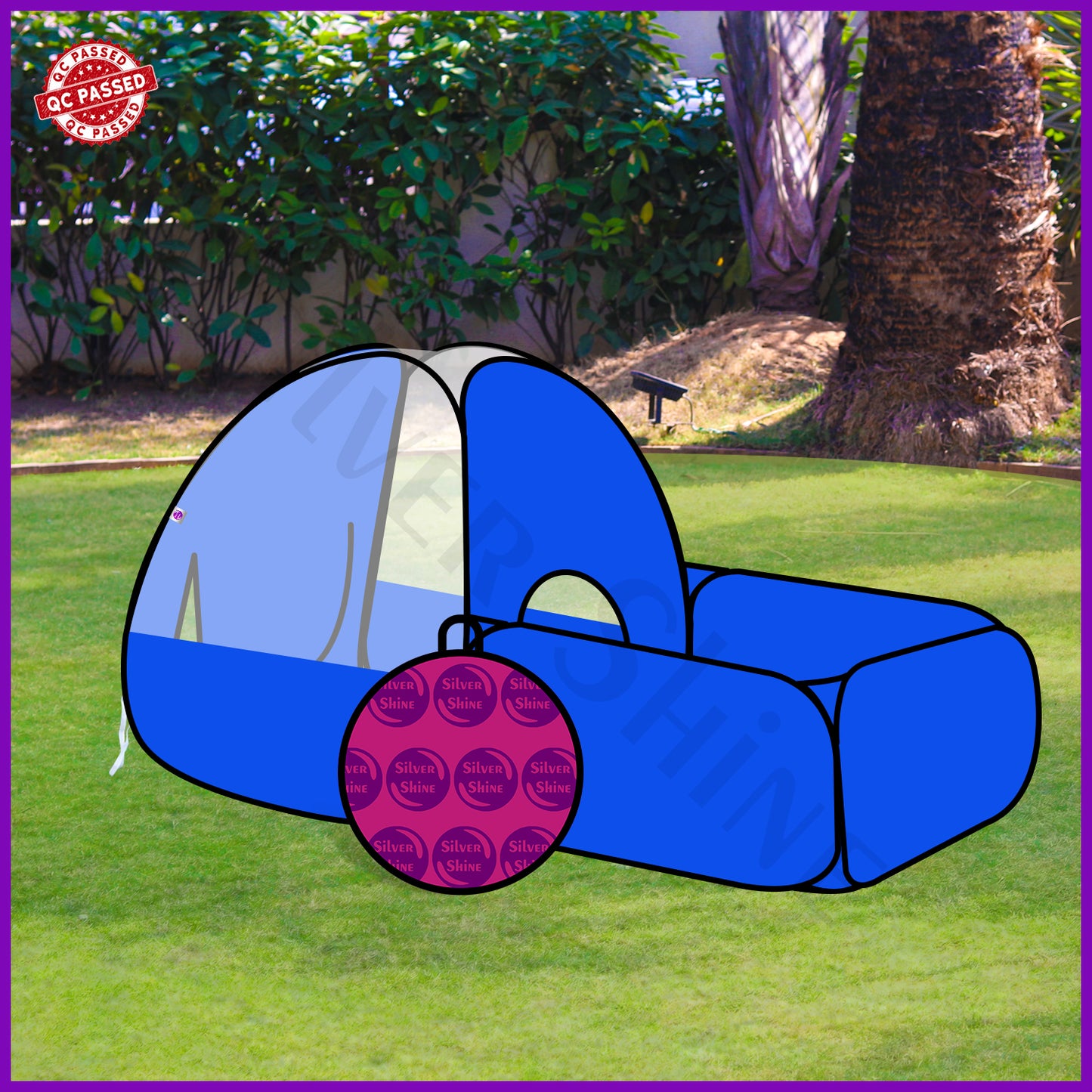 Smile Play House - Blue