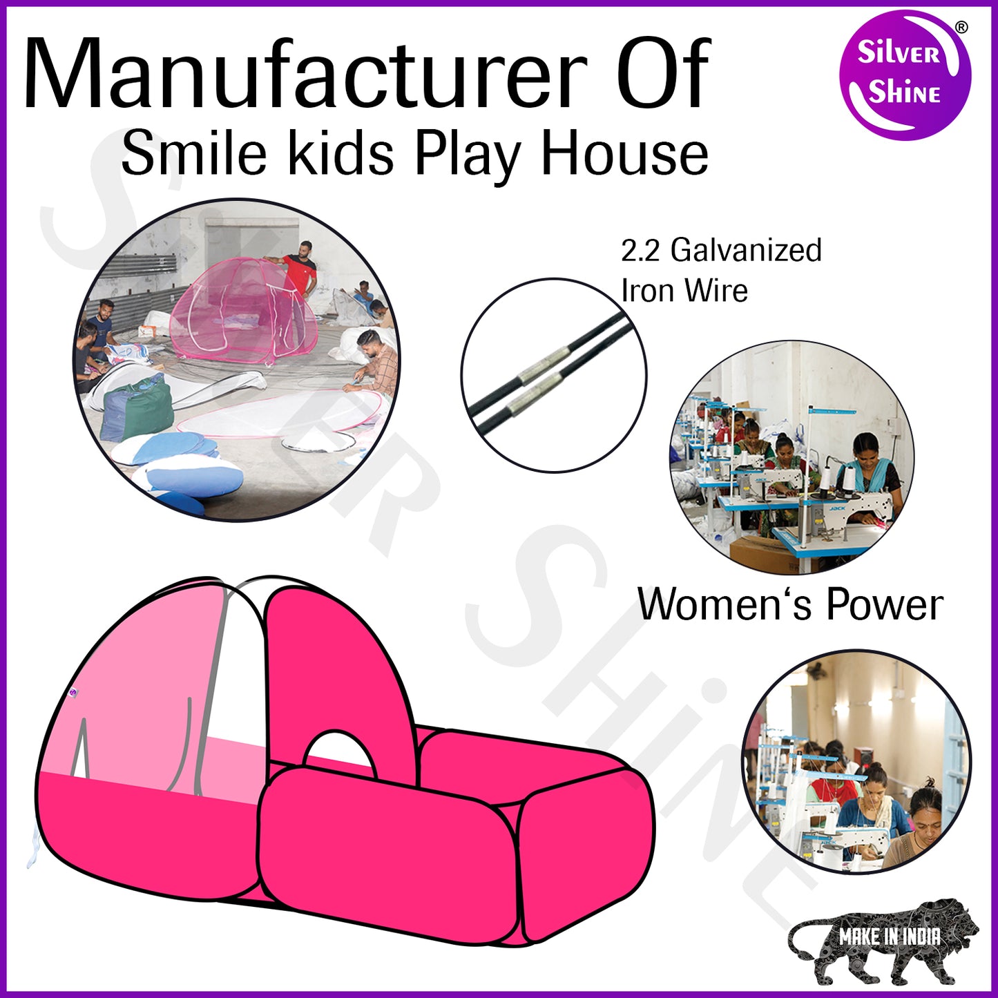 Smile Play House - Pink