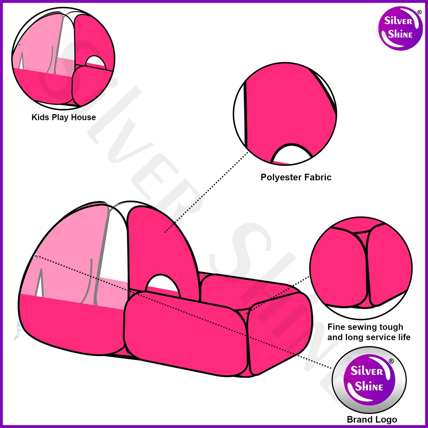 Smile Play House - Pink