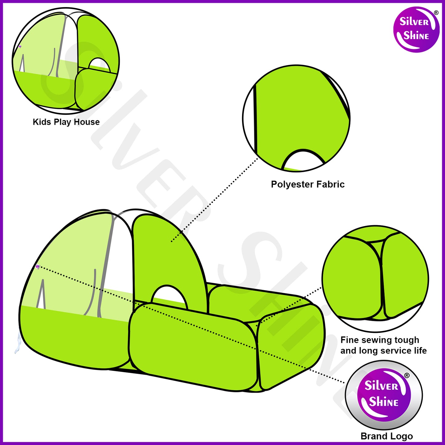 Smile Play House - Green