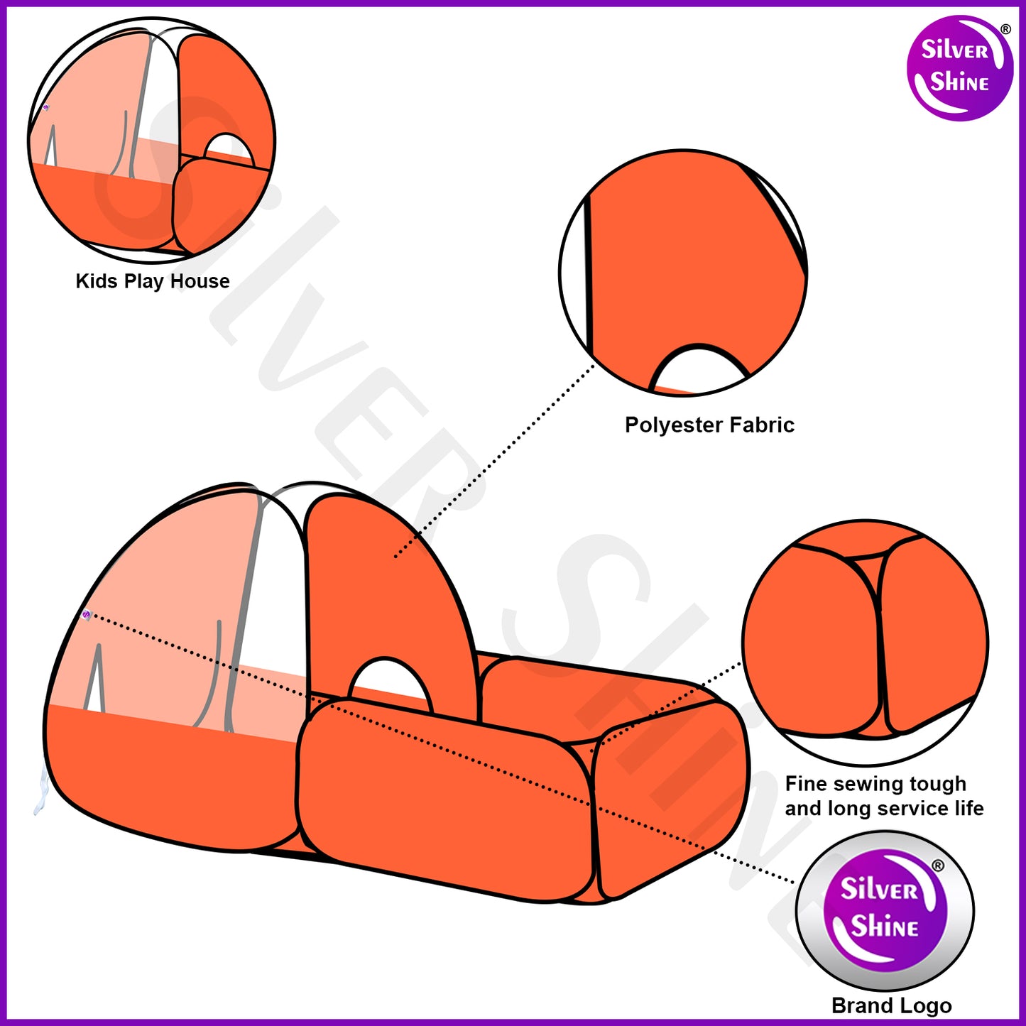 Smile Play House - Orange