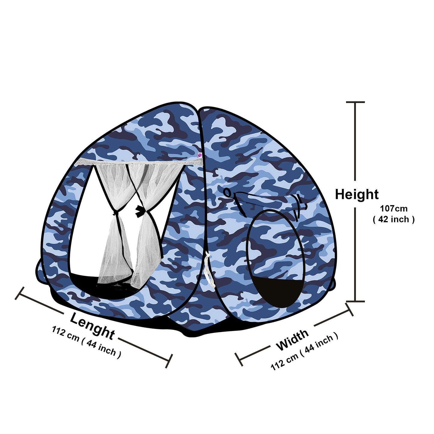 Blue Jungle Printed Play house