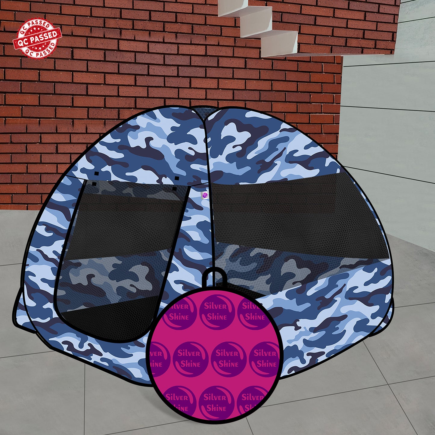 Blue Jungle Printed Ken Ken Play house