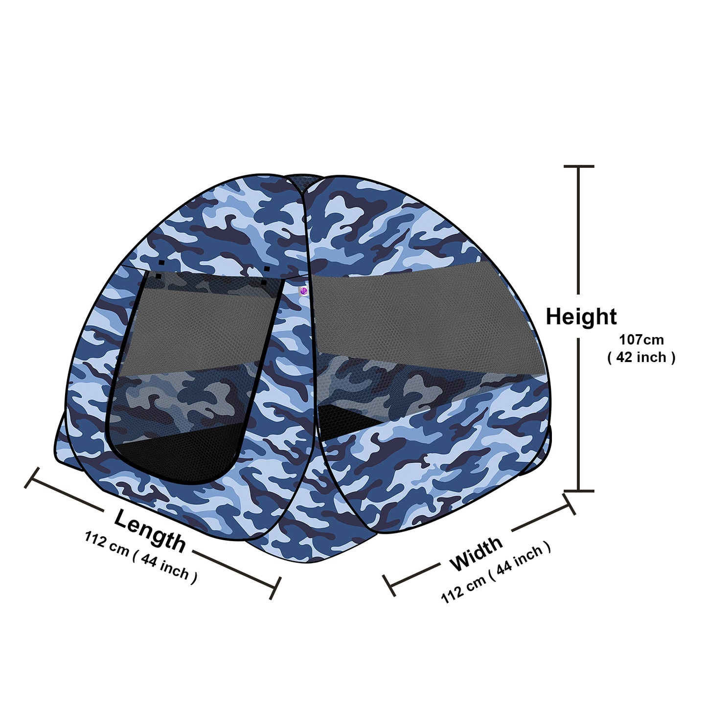 Blue Jungle Printed Ken Ken Play house