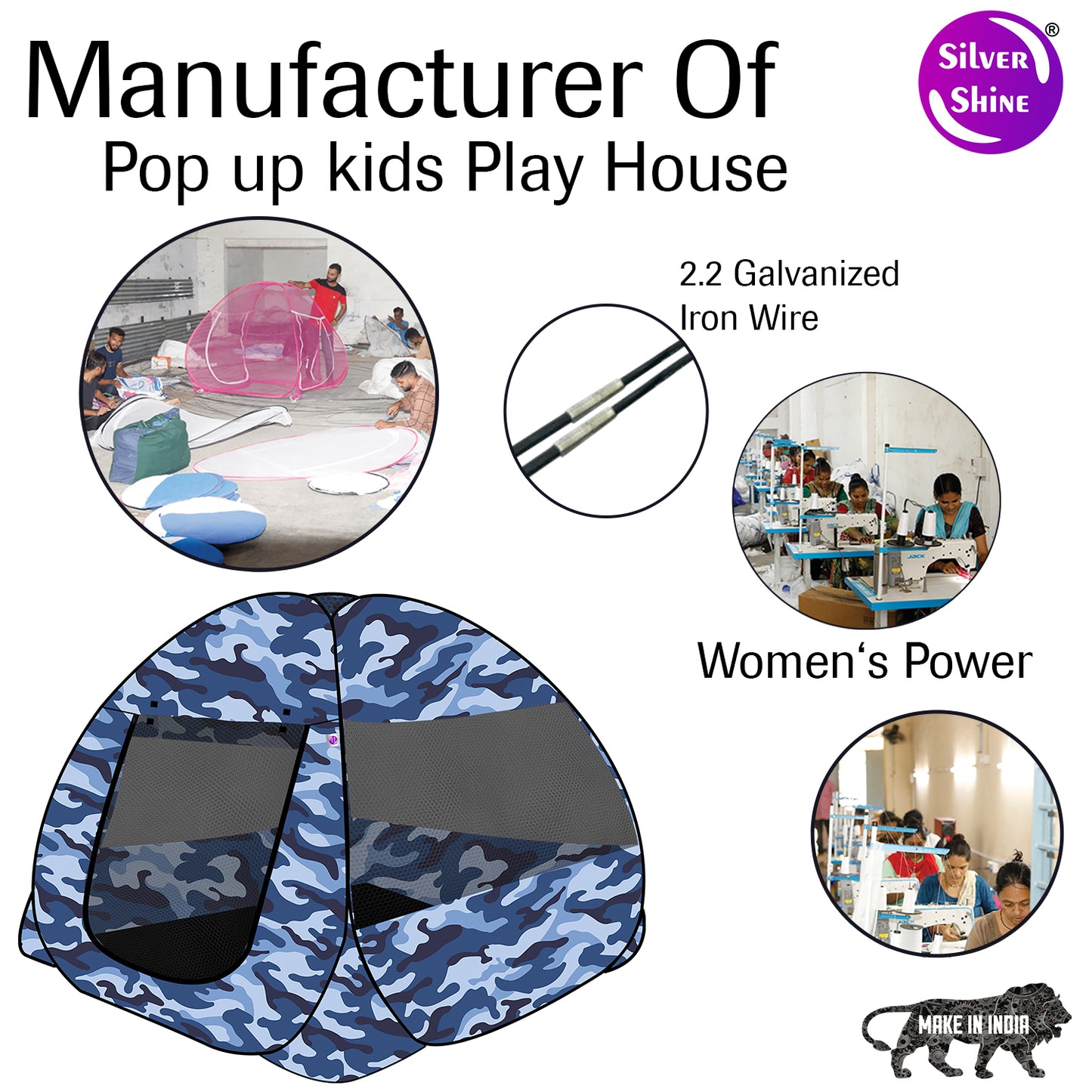 Blue Jungle Printed Ken Ken Play house