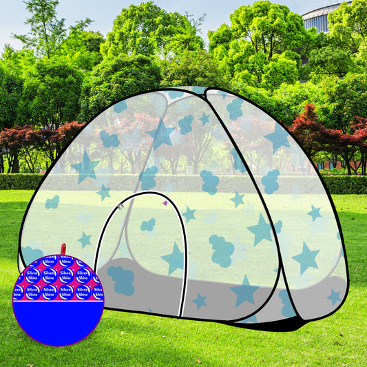 Cloud-Star Mosquito Net With Base (Single Bed)