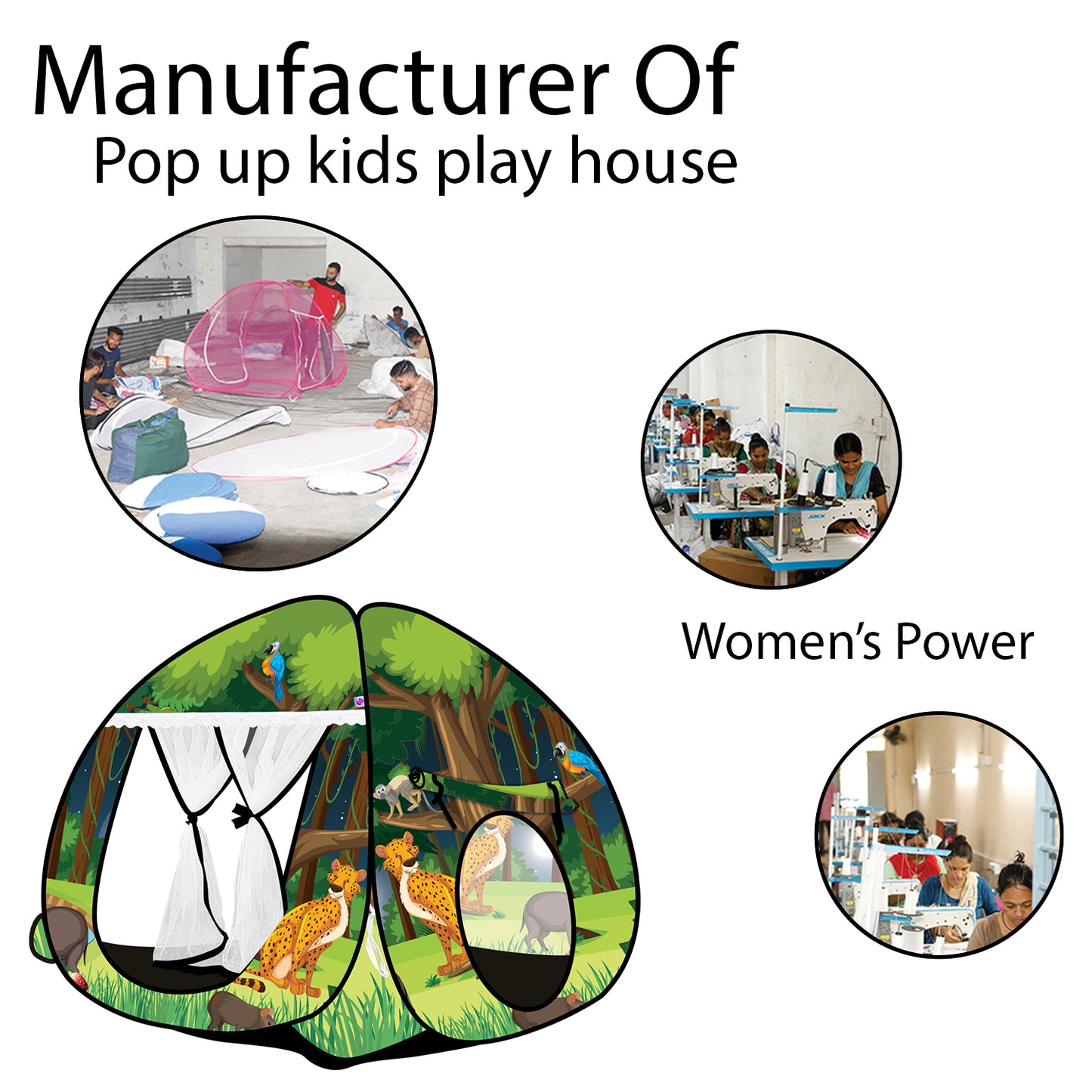 Play House Jungle printed