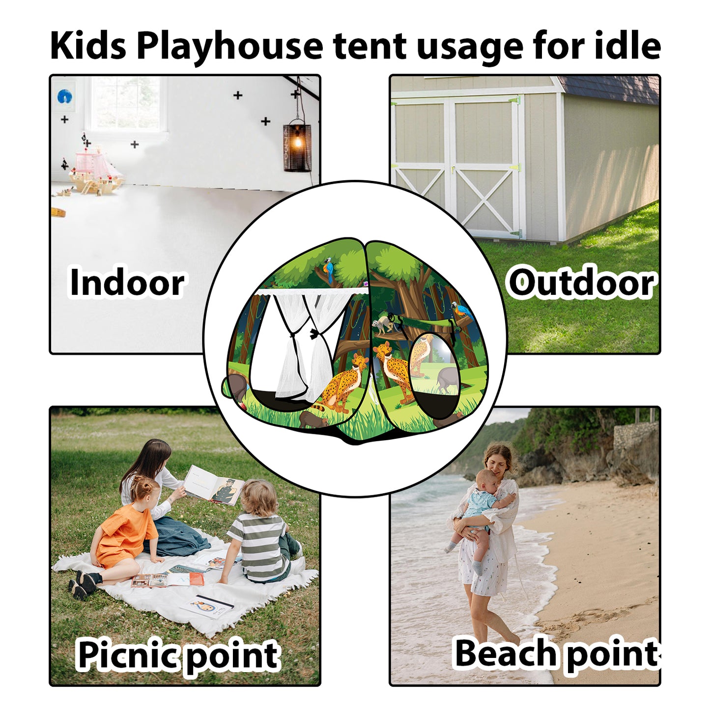 Play House Jungle printed